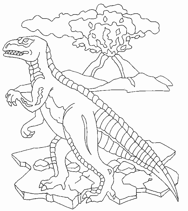 Dinozaury kolorowanki